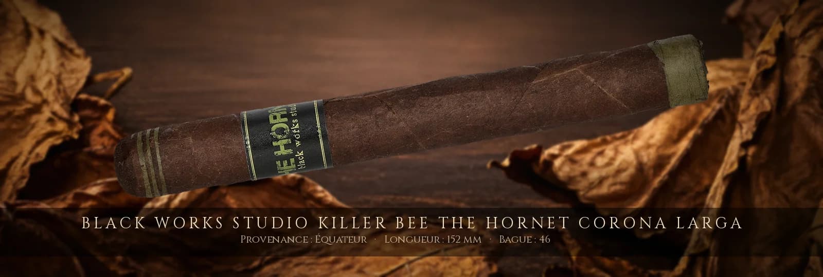 Black Works Studio Killer Bee The Hornet Corona Larga — Black Works Studio — Équateur