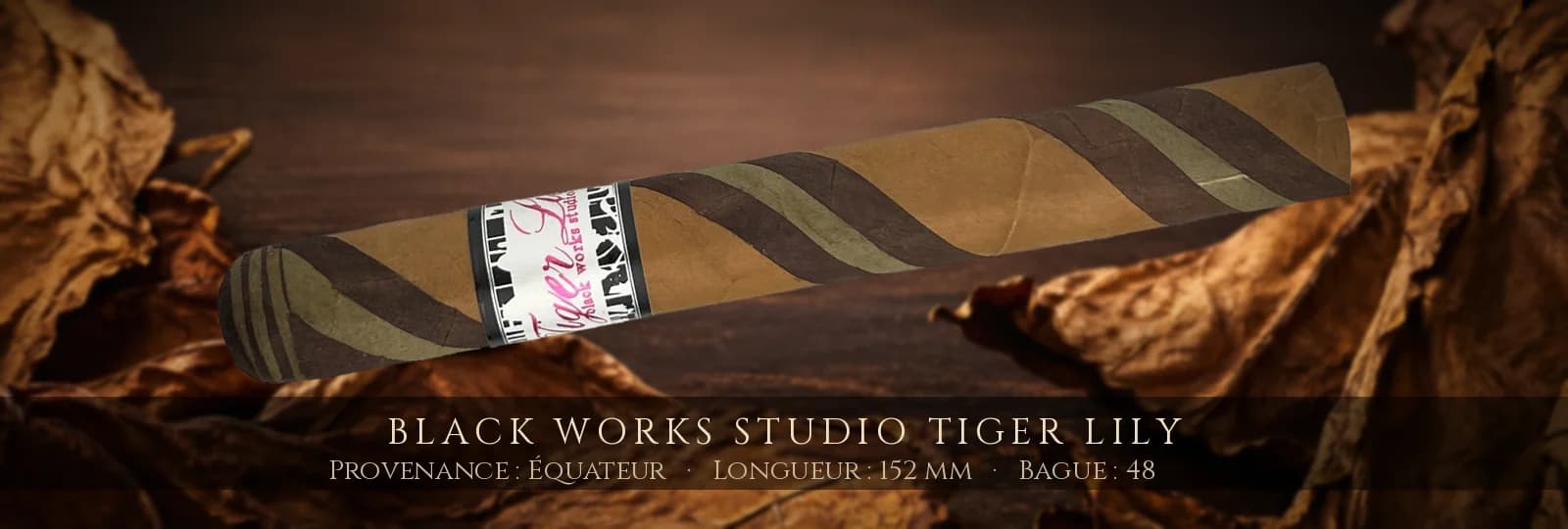 Black Works Studio Tiger Lily — Black Works Studio — Équateur
