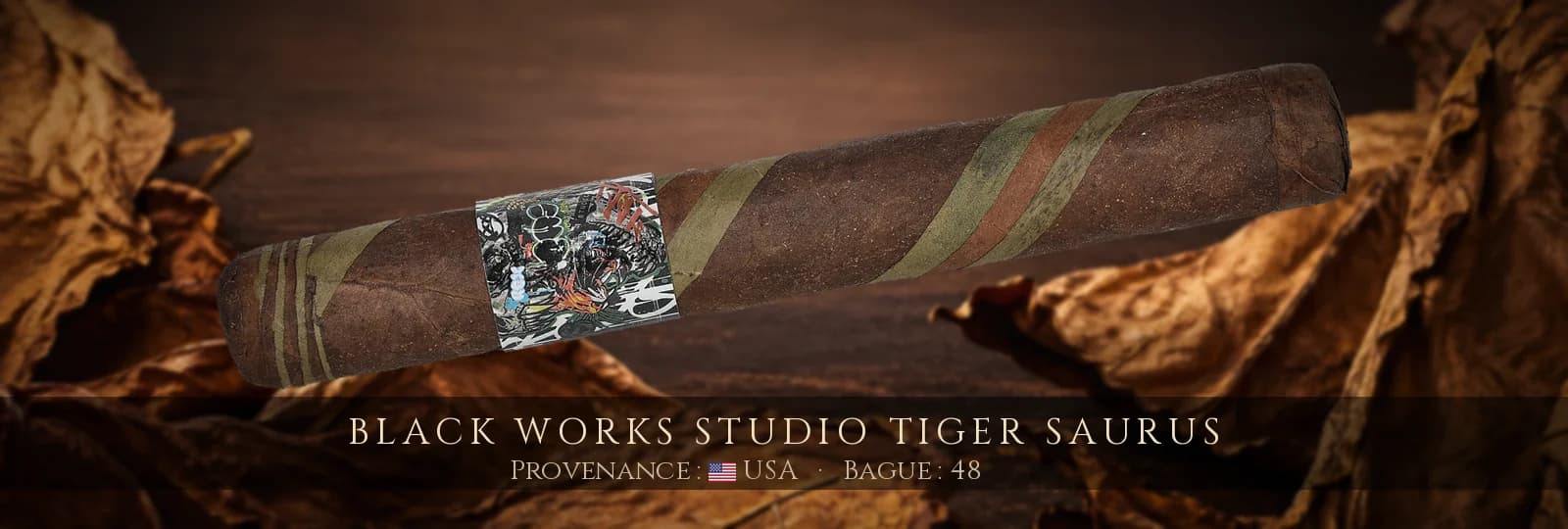 Black Works Studio Tiger Saurus — Black Works Studio — USA