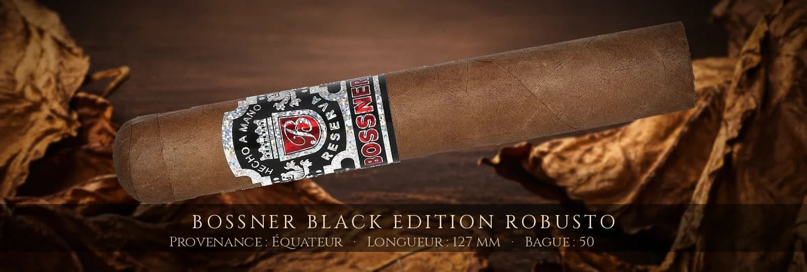 Bossner Black Edition Robusto — Bossner — Équateur
