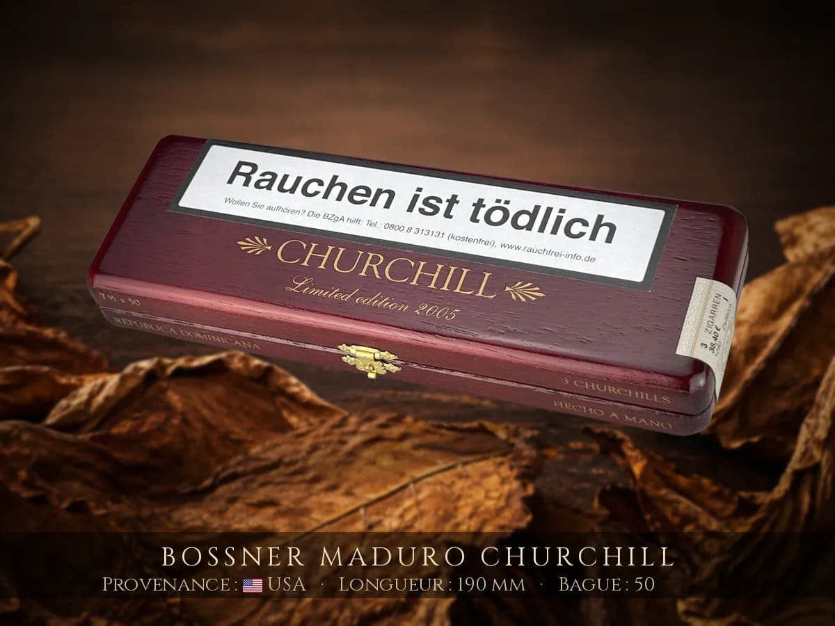 Bossner Maduro Churchill — Bossner — USA