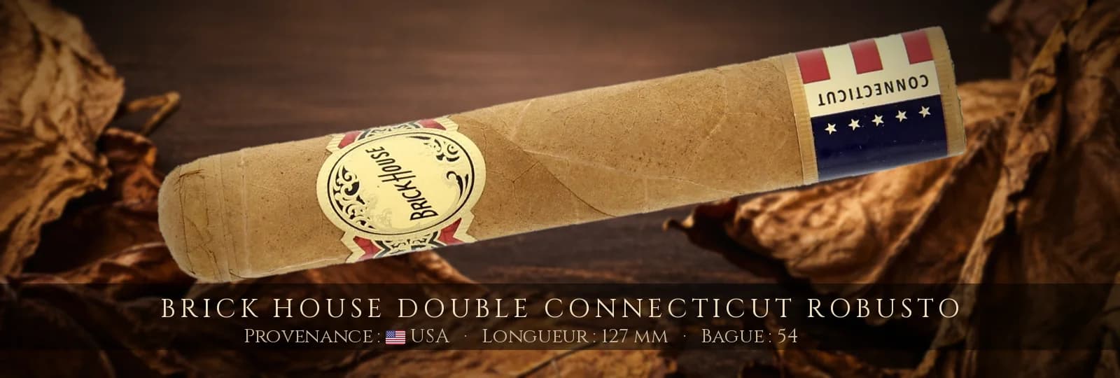 Brick House Double Connecticut Robusto — Brick House — USA