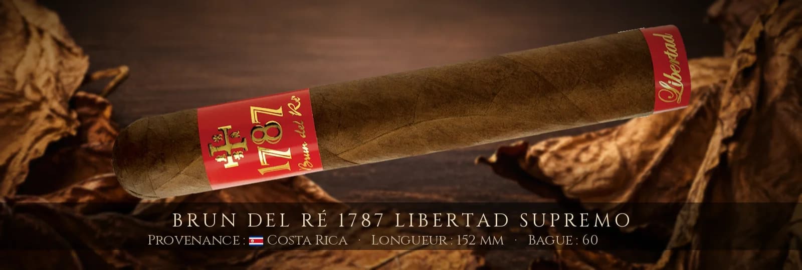 Brun del Ré 1787 Libertad Supremo — Brun del Ré — Costa Rica