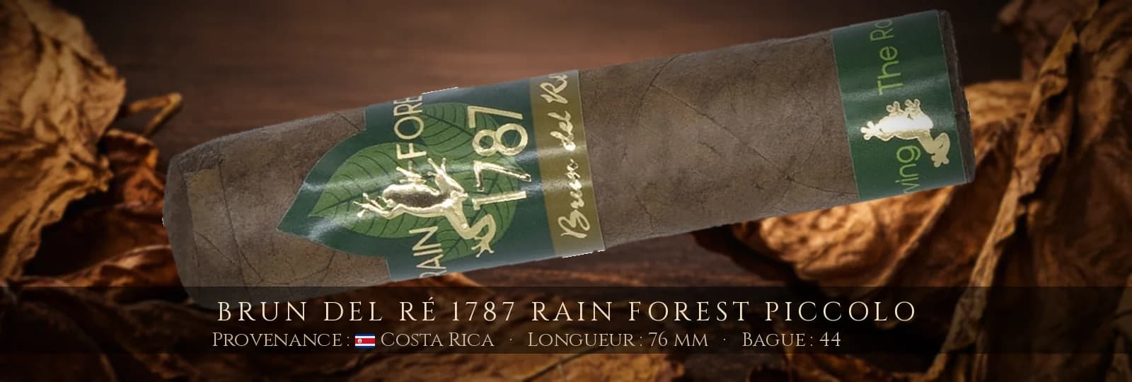 Brun del Ré 1787 Rain Forest Piccolo — Brun del Ré — Costa Rica