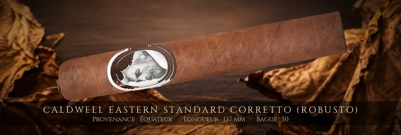 Caldwell Eastern Standard Corretto (Robusto) — Caldwell — Équateur