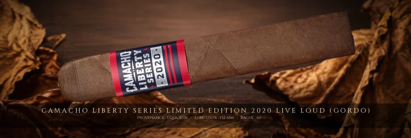 Camacho Liberty Series Limited Edition 2020 Live Loud (Gordo) — Camacho — Équateur