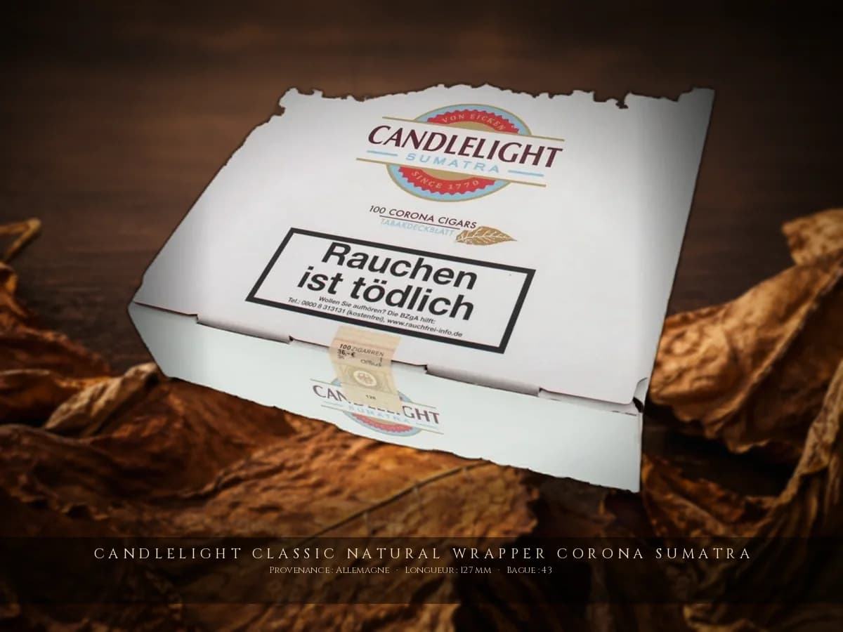 Candlelight Classic Natural Wrapper Corona Sumatra — Candlelight — Allemagne