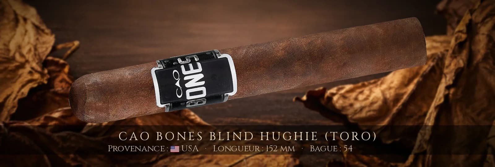 CAO Bones Blind Hughie (Toro) — CAO — USA