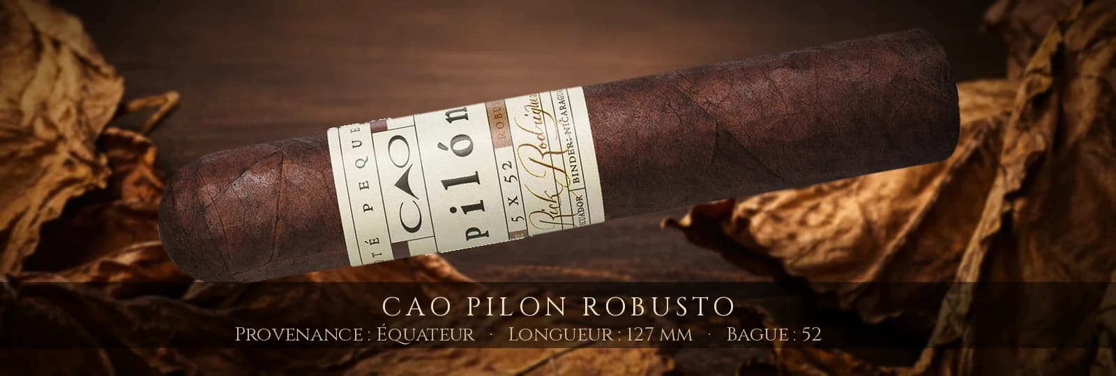 CAO Pilon Robusto — CAO — Équateur