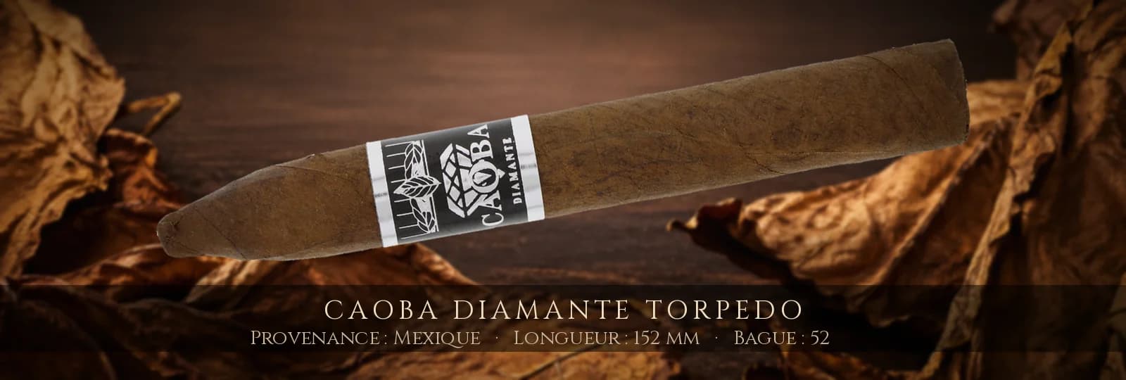 Caoba Diamante Torpedo — Caoba — Mexique