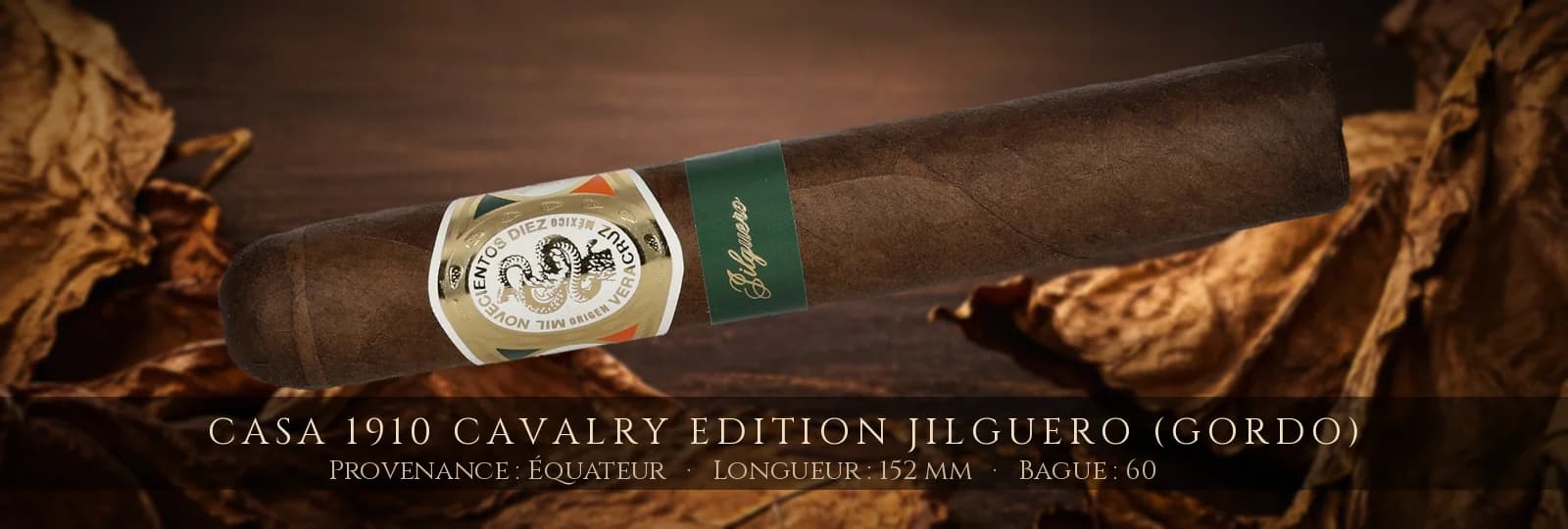 Casa 1910 Cavalry Edition Jilguero (Gordo) — Casa 1910 — Équateur