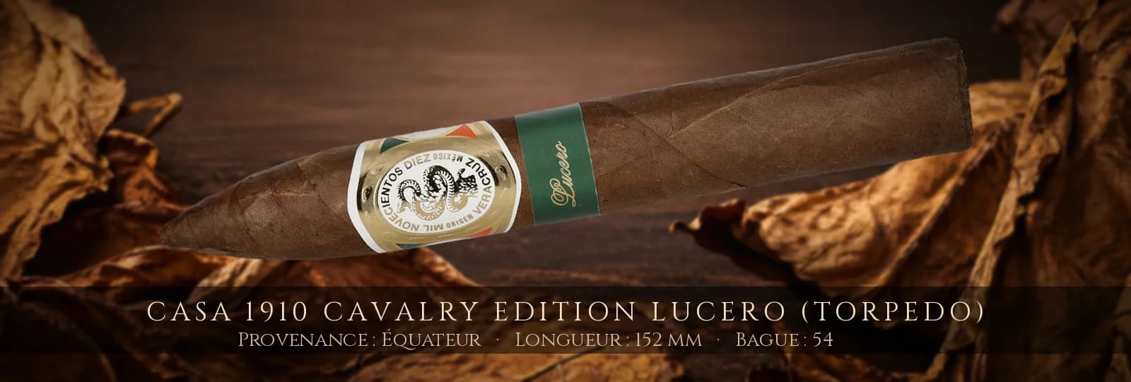 Casa 1910 Cavalry Edition Lucero (Torpedo) — Casa 1910 — Équateur