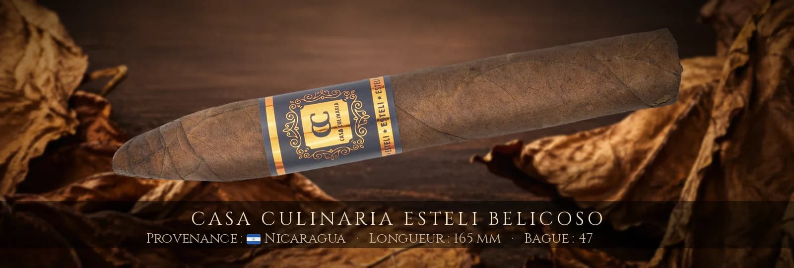 Casa Culinaria Esteli Belicoso — Casa Culinaria — Nicaragua