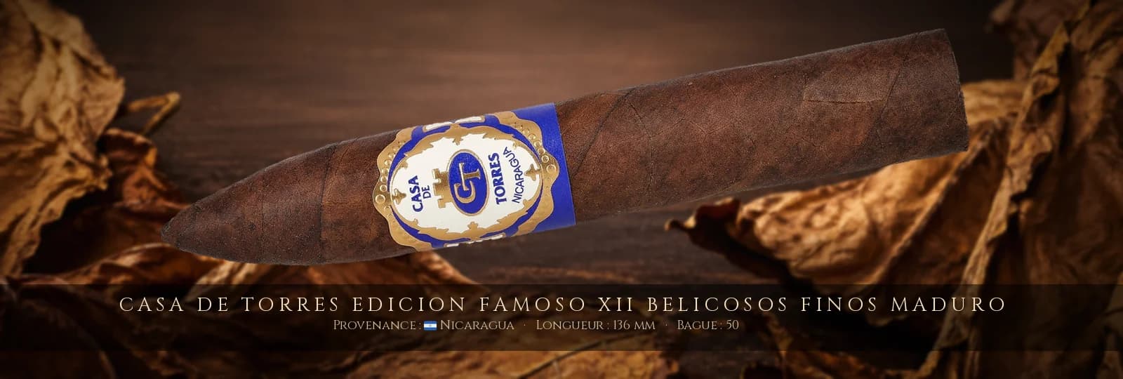 Casa de Torres Edicion Famoso XII Belicosos Finos Maduro — Casa de Torres — Nicaragua