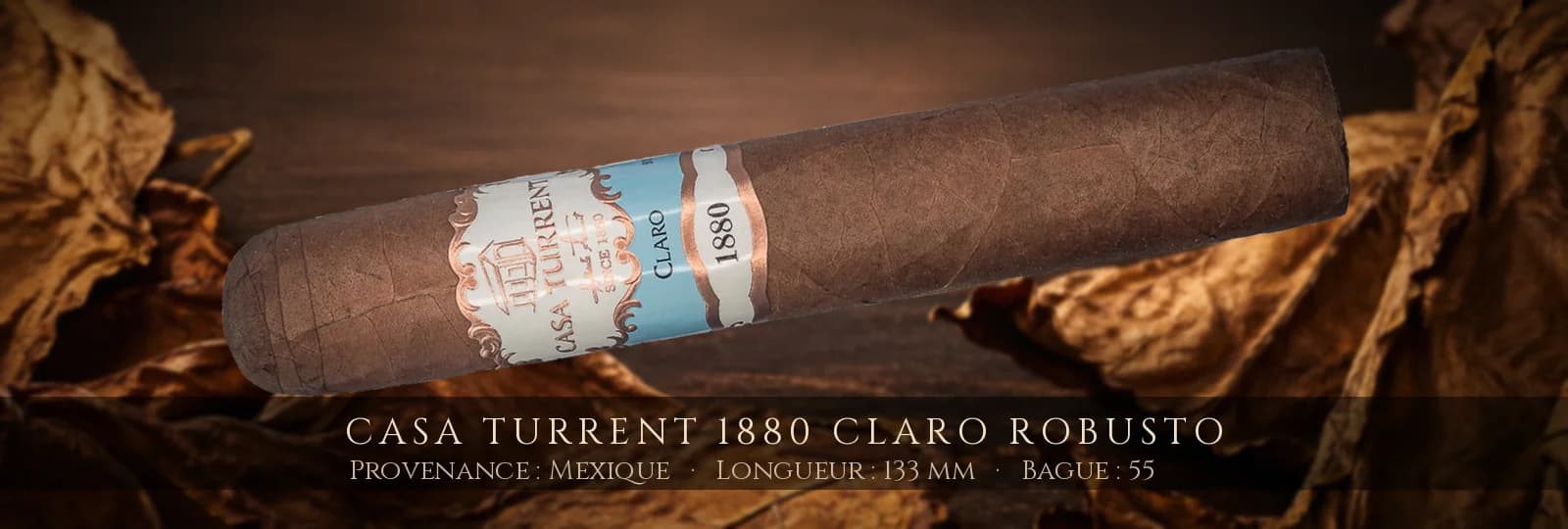 Casa Turrent 1880 Claro Robusto — Casa Turrent — Mexique