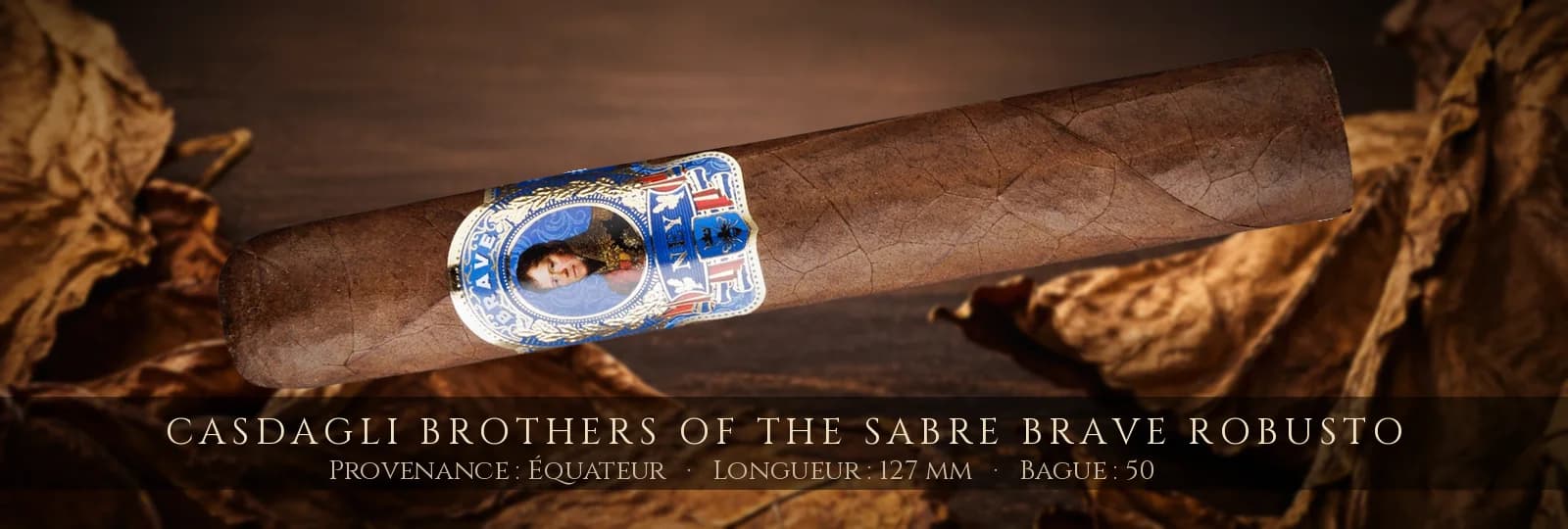 Casdagli Brothers of the Sabre Brave Robusto — Casdagli — Équateur