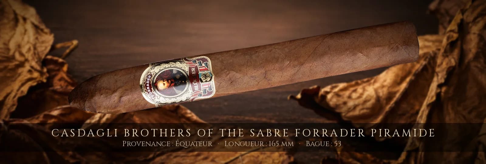 Casdagli Brothers of the Sabre Forrader Piramide — Casdagli — Équateur
