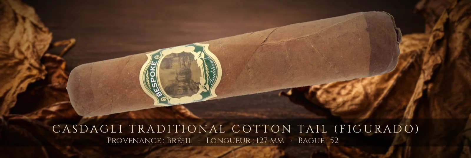 Casdagli Traditional Cotton tail (Figurado) — Casdagli — Brésil