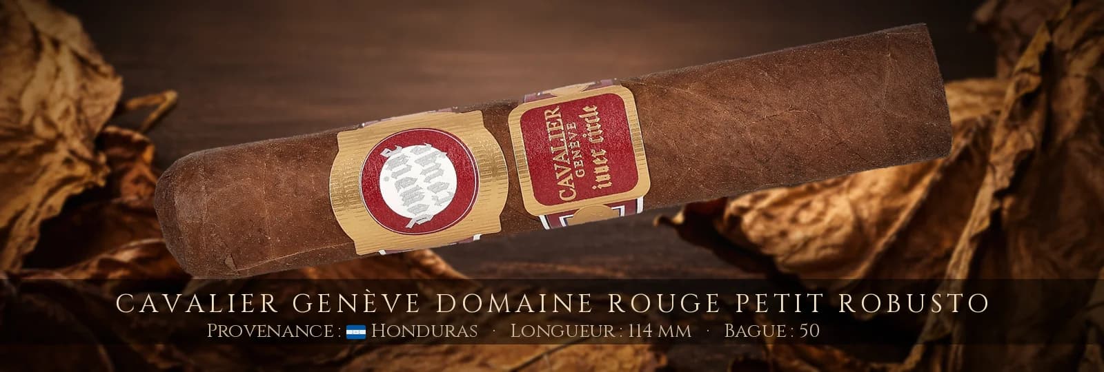 Cavalier Genève Domaine Rouge Petit Robusto — Cavalier Genève — Honduras