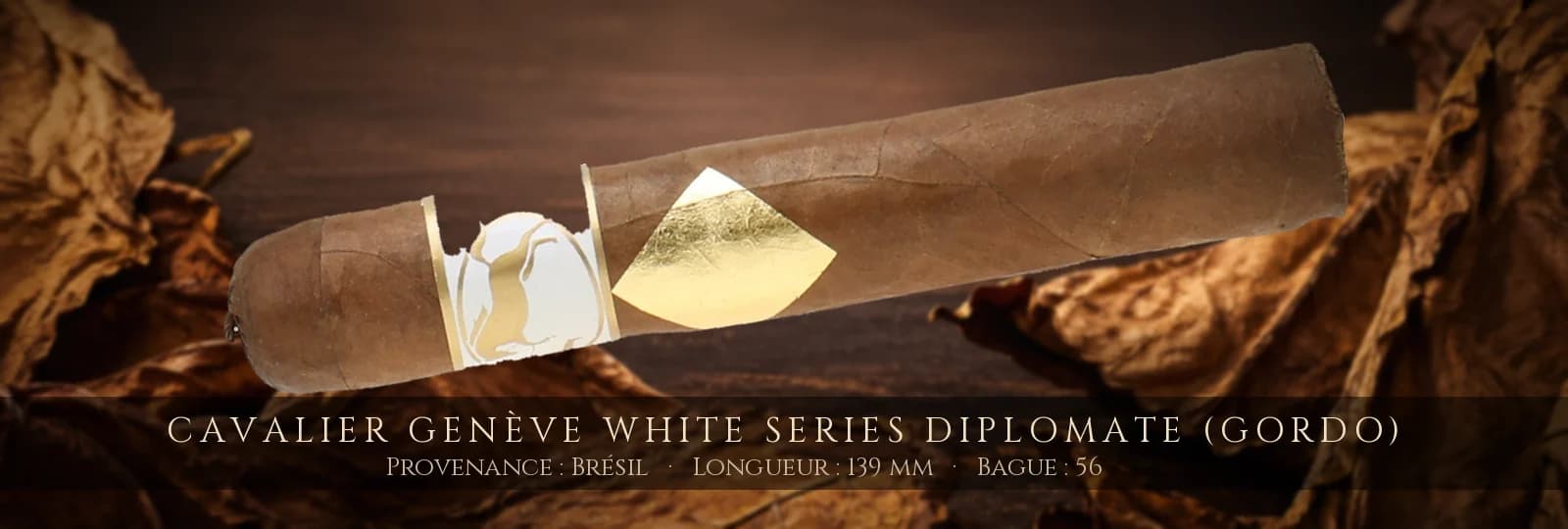 Cavalier Genève White Series Diplomate (Gordo) — Cavalier Genève — Brésil
