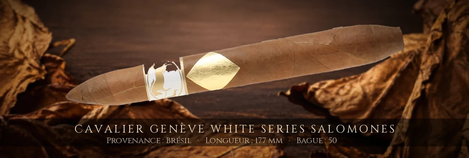 Cavalier Genève White Series Salomones — Cavalier Genève — Brésil