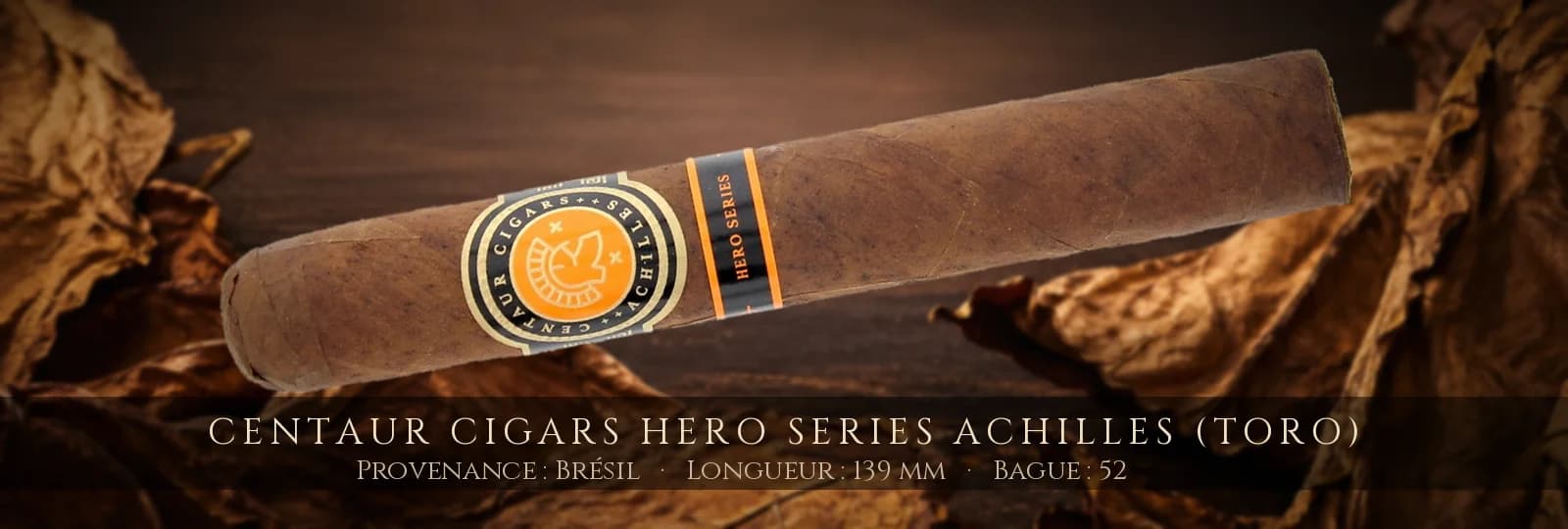 Centaur Cigars Hero Series Achilles (Toro) — Centaur Cigars — Brésil