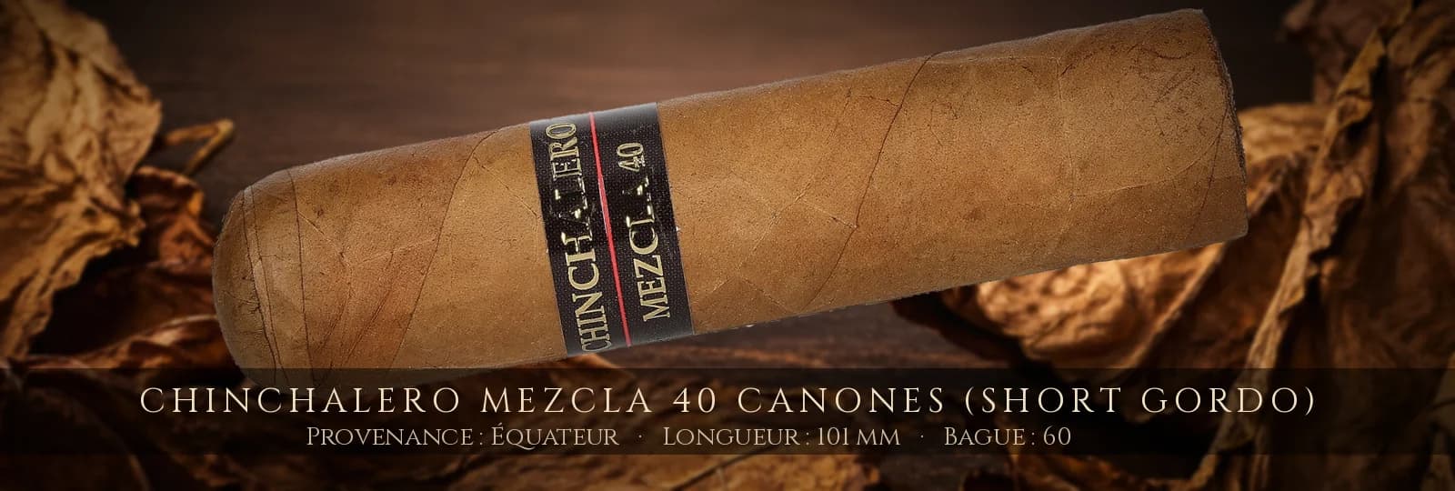 Chinchalero Mezcla 40 Canones (Short Gordo) — Chinchalero — Équateur