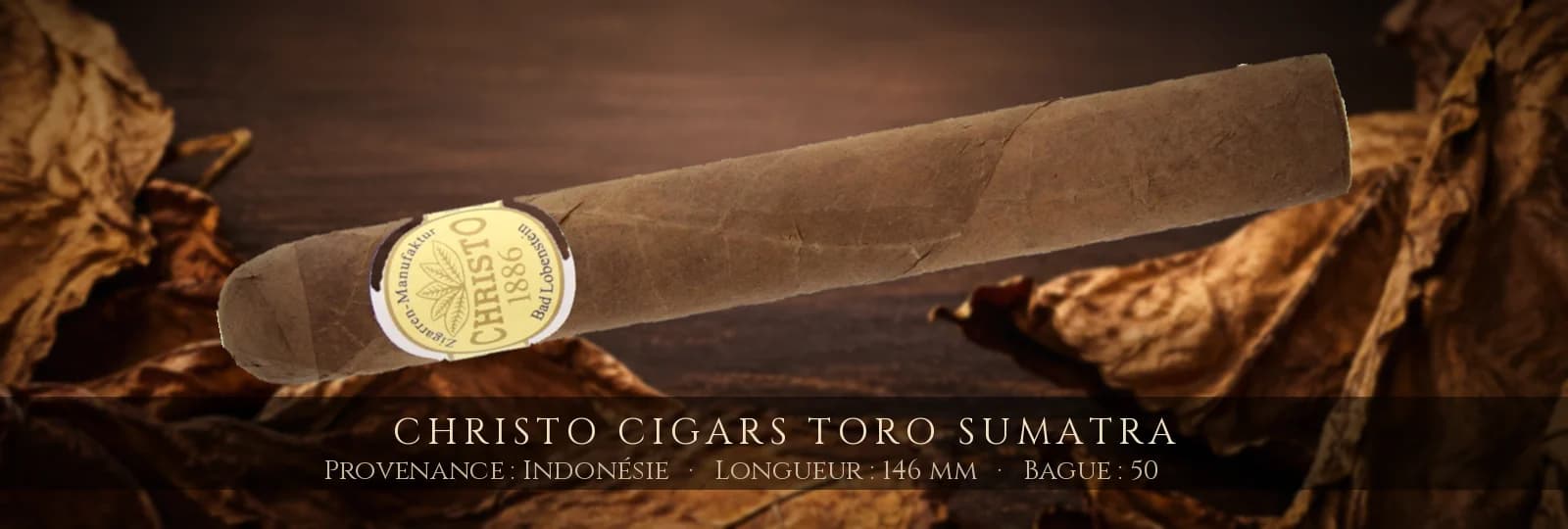 Christo Cigars Toro Sumatra — Christo — Indonésie