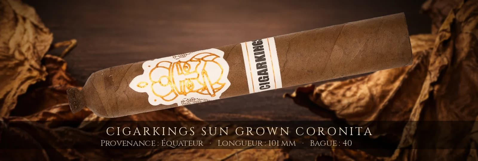 Cigarkings Sun Grown Coronita — Cigarkings — Équateur