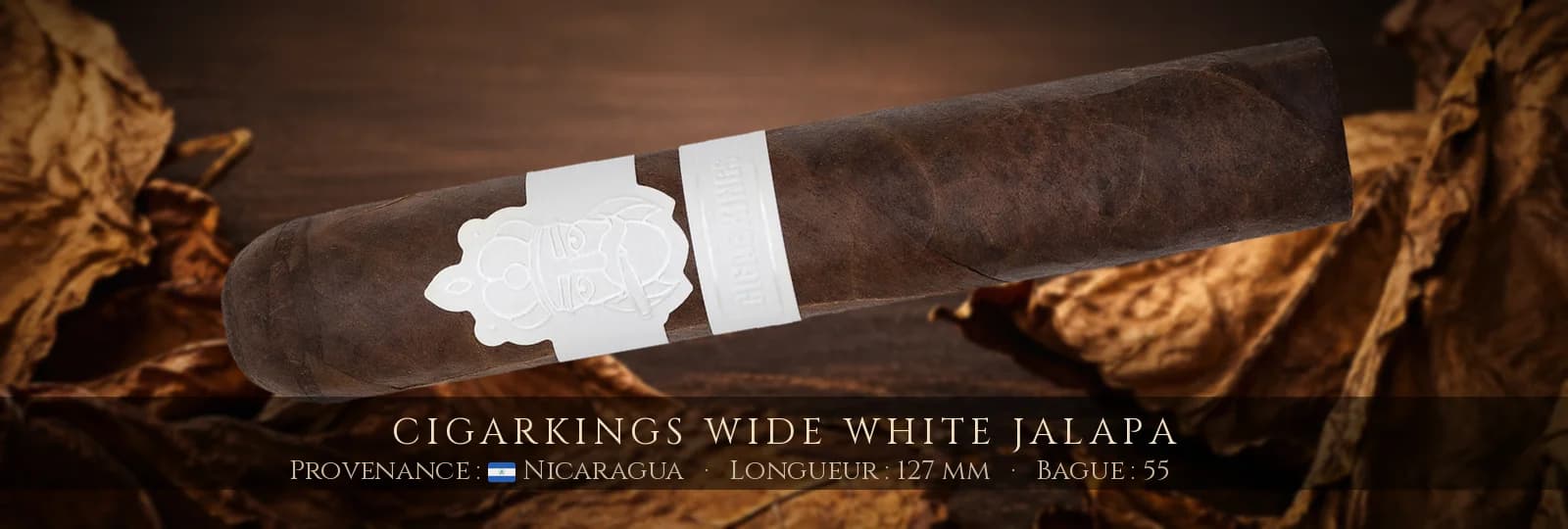 Cigarkings Wide White Jalapa — Cigarkings — Nicaragua