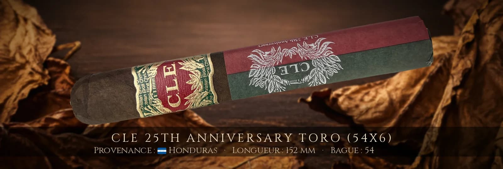 CLE 25th Anniversary Toro (54x6) — CLE — Honduras