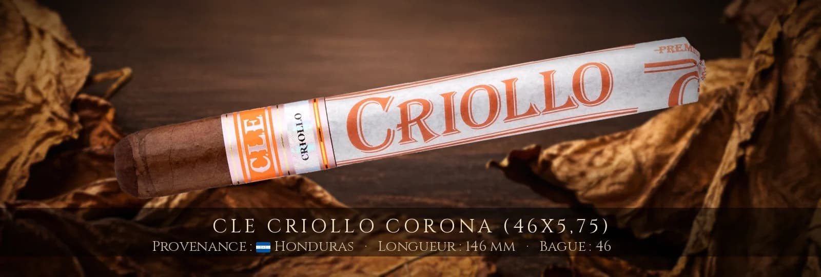 CLE Criollo Corona (46x5,75) — CLE — Honduras