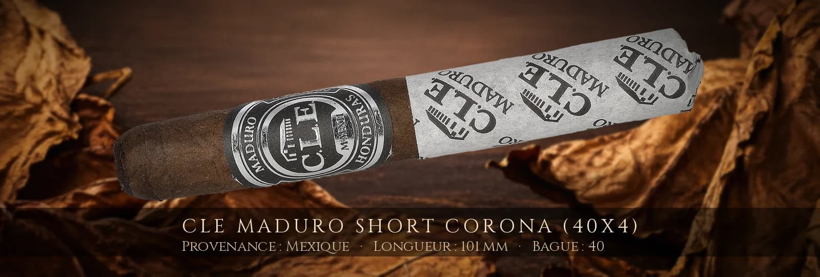 CLE Maduro Short Corona (40x4) — CLE — Mexique