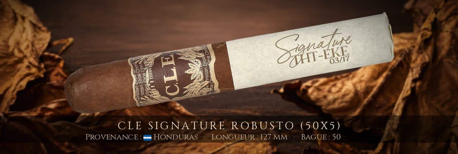 CLE Signature Robusto (50x5) — CLE — Honduras