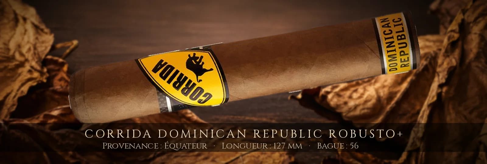 Corrida Dominican Republic Robusto+ — Corrida — Équateur