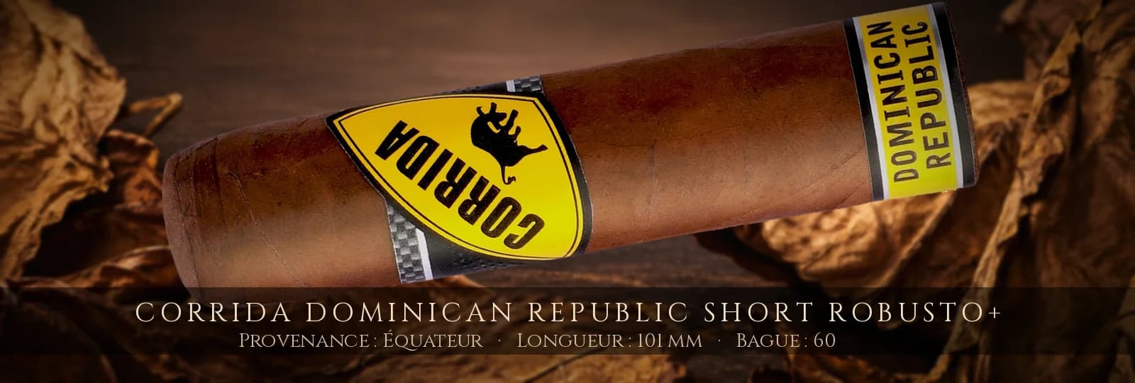 Corrida Dominican Republic Short Robusto+ — Corrida — Équateur