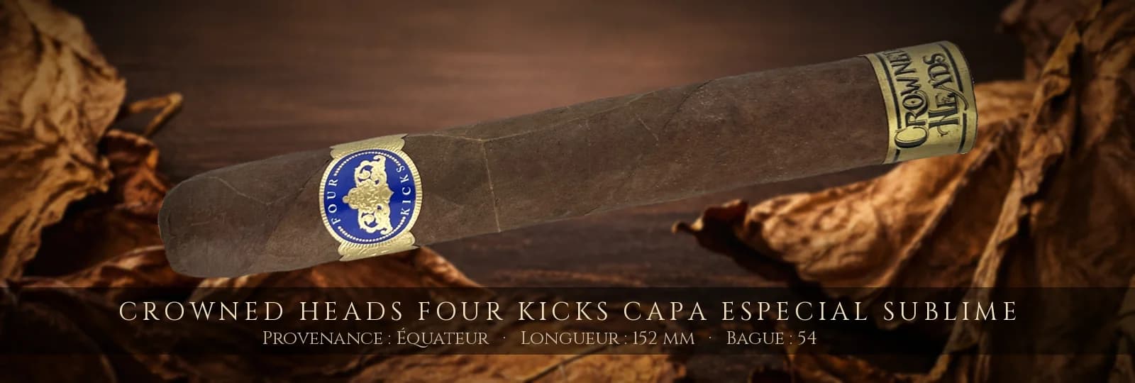 Crowned Heads Four Kicks Capa Especial Sublime — Crowned Heads — Équateur