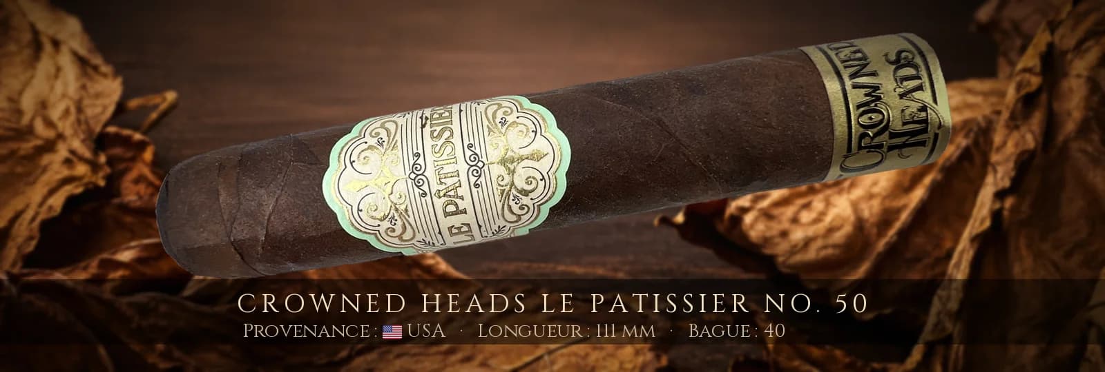 Crowned Heads Le Patissier No. 50 — Crowned Heads — USA