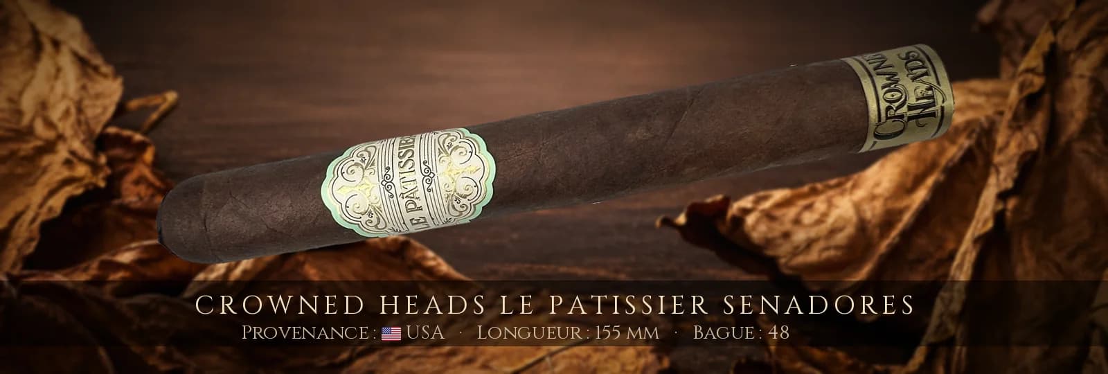 Crowned Heads Le Patissier Senadores — Crowned Heads — USA