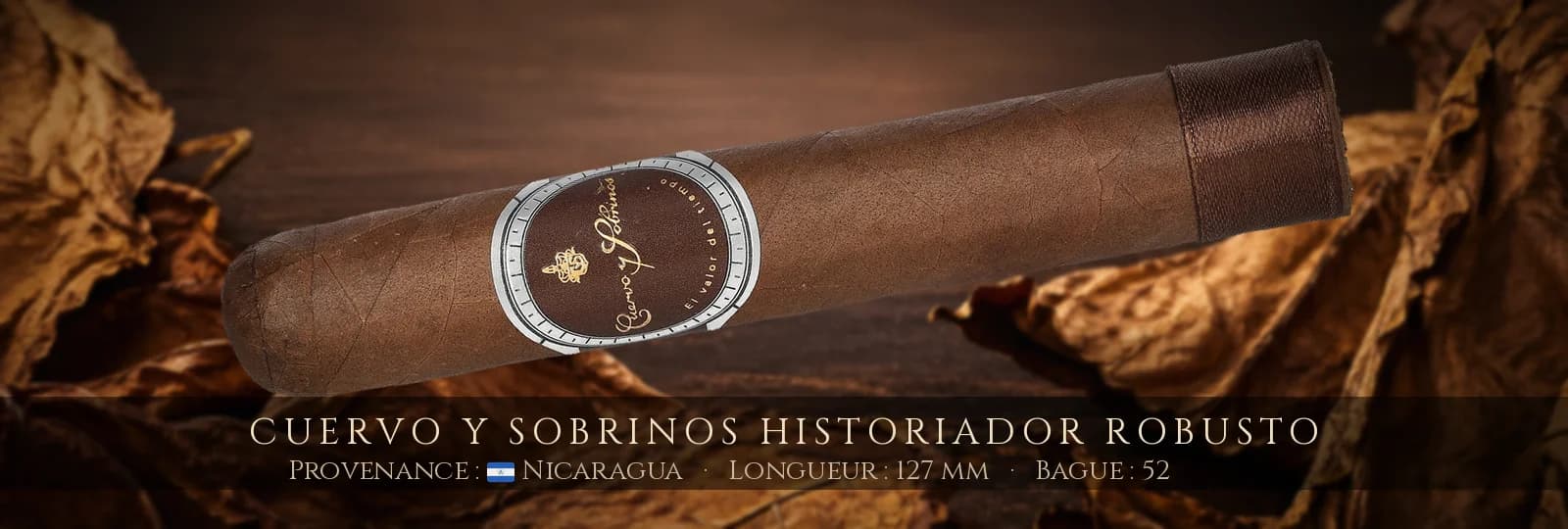 Cuervo y Sobrinos Historiador Robusto — Cuervo y Sobrinos — Nicaragua
