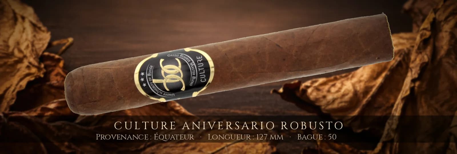 Culture Aniversario Robusto — Culture — Équateur