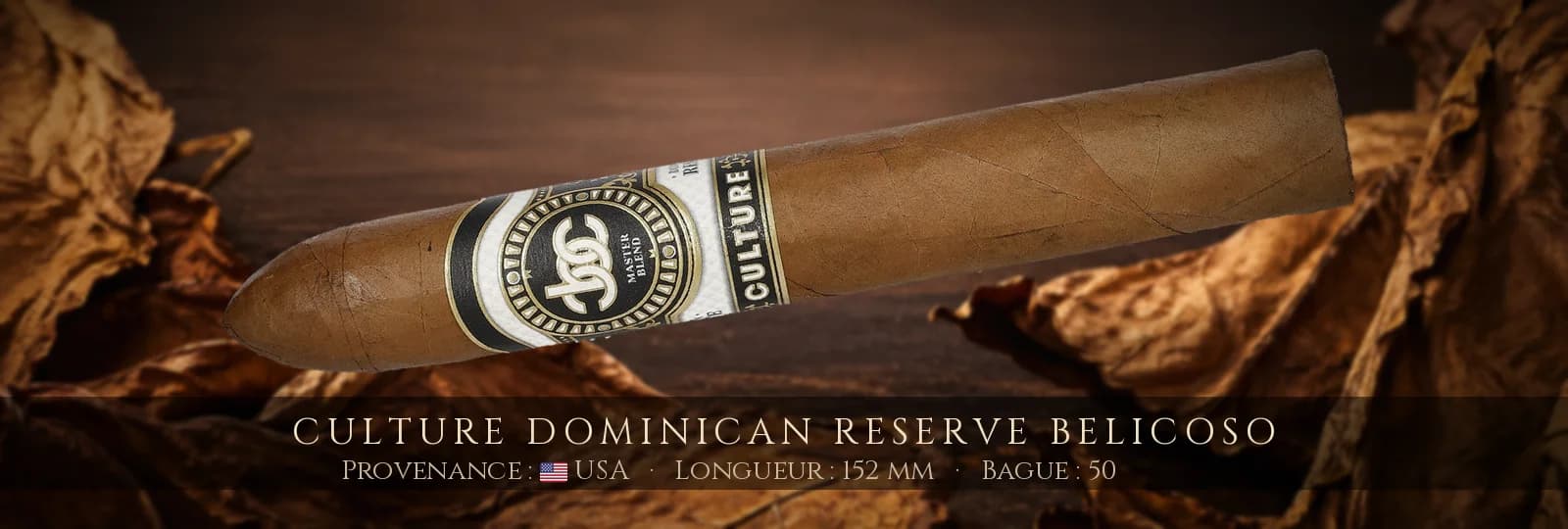 Culture Dominican Reserve Belicoso — Culture — USA