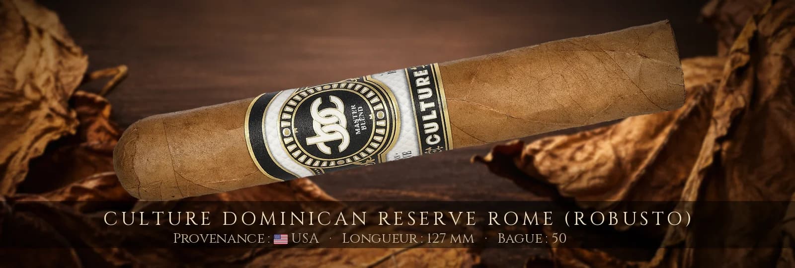 Culture Dominican Reserve Rome (Robusto) — Culture — USA