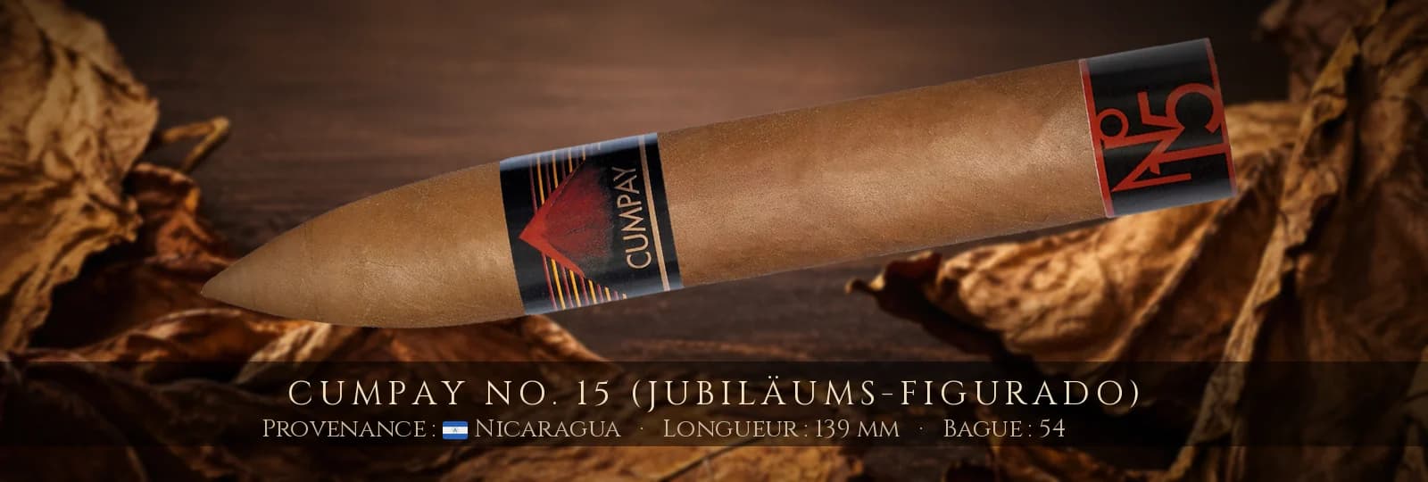 Cumpay No. 15 (Jubiläums-Figurado) — Cumpay — Nicaragua