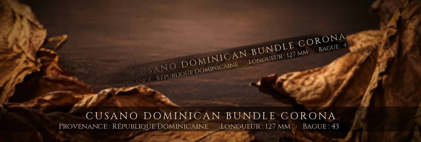Cusano Dominican Bundle Corona — Cusano — République Dominicaine