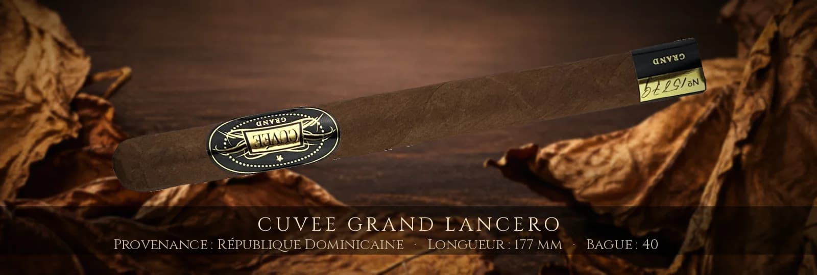 Cuvee Grand Lancero — Cuvee — République Dominicaine