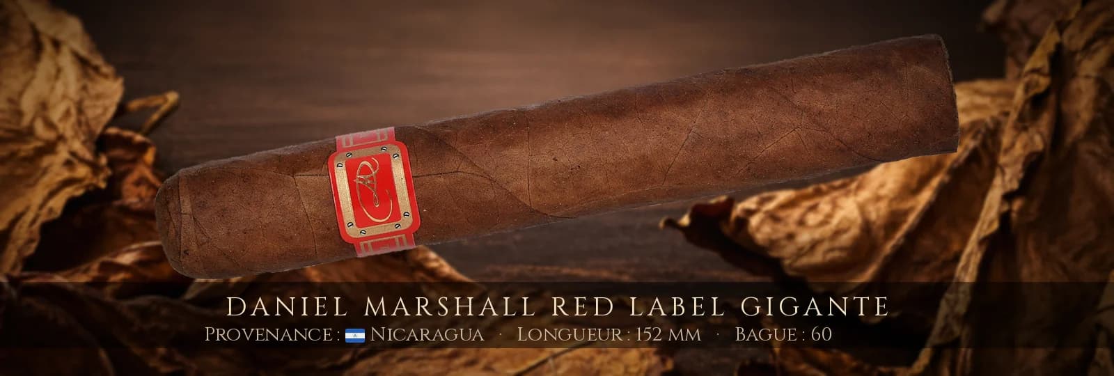 Daniel Marshall Red Label Gigante — Daniel Marshall — Nicaragua
