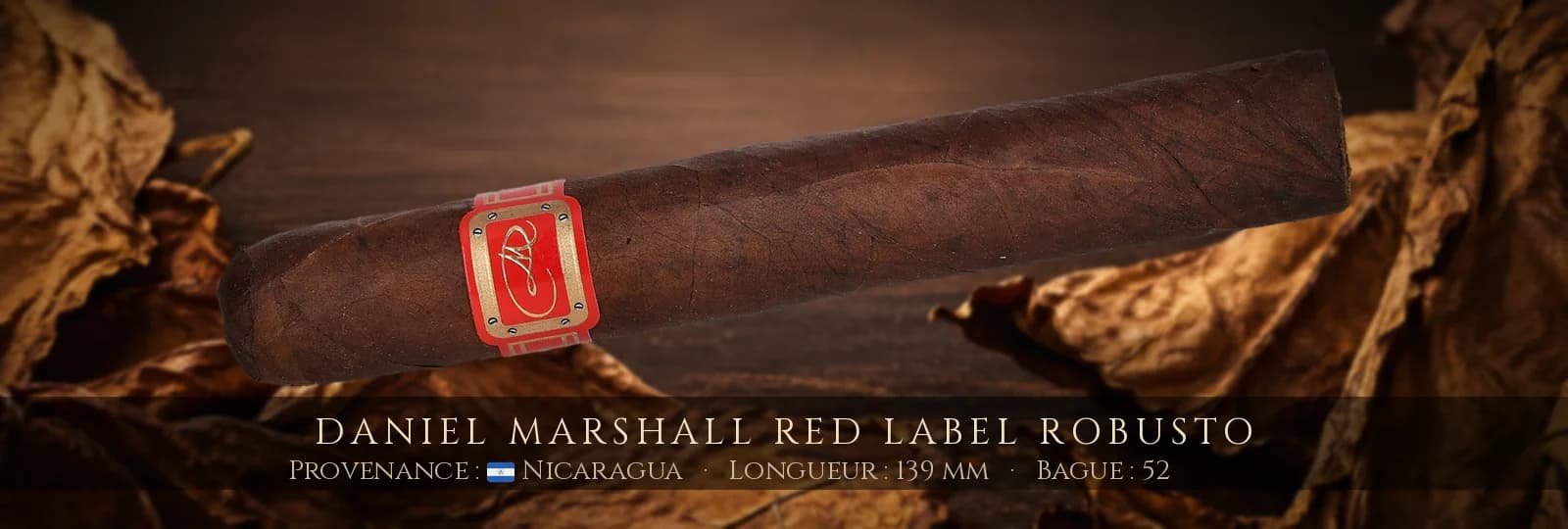 Daniel Marshall Red Label Robusto — Daniel Marshall — Nicaragua