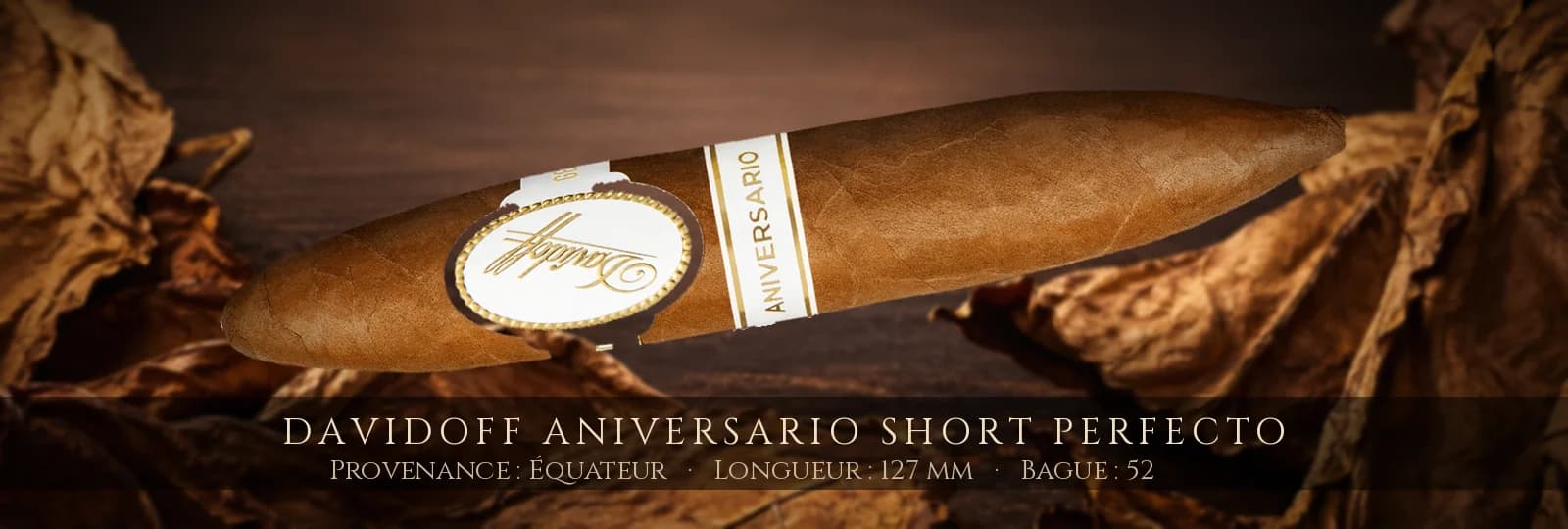 Davidoff Aniversario Short Perfecto — Davidoff — Équateur