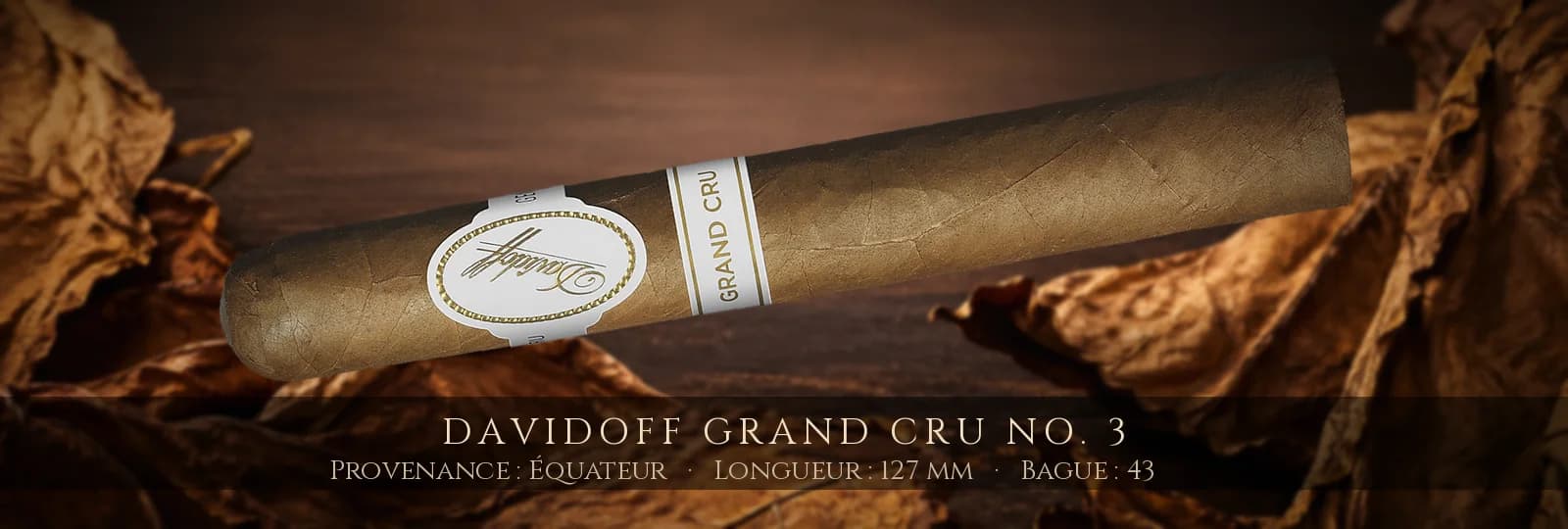 Davidoff Grand Cru No. 3 — Davidoff — Équateur